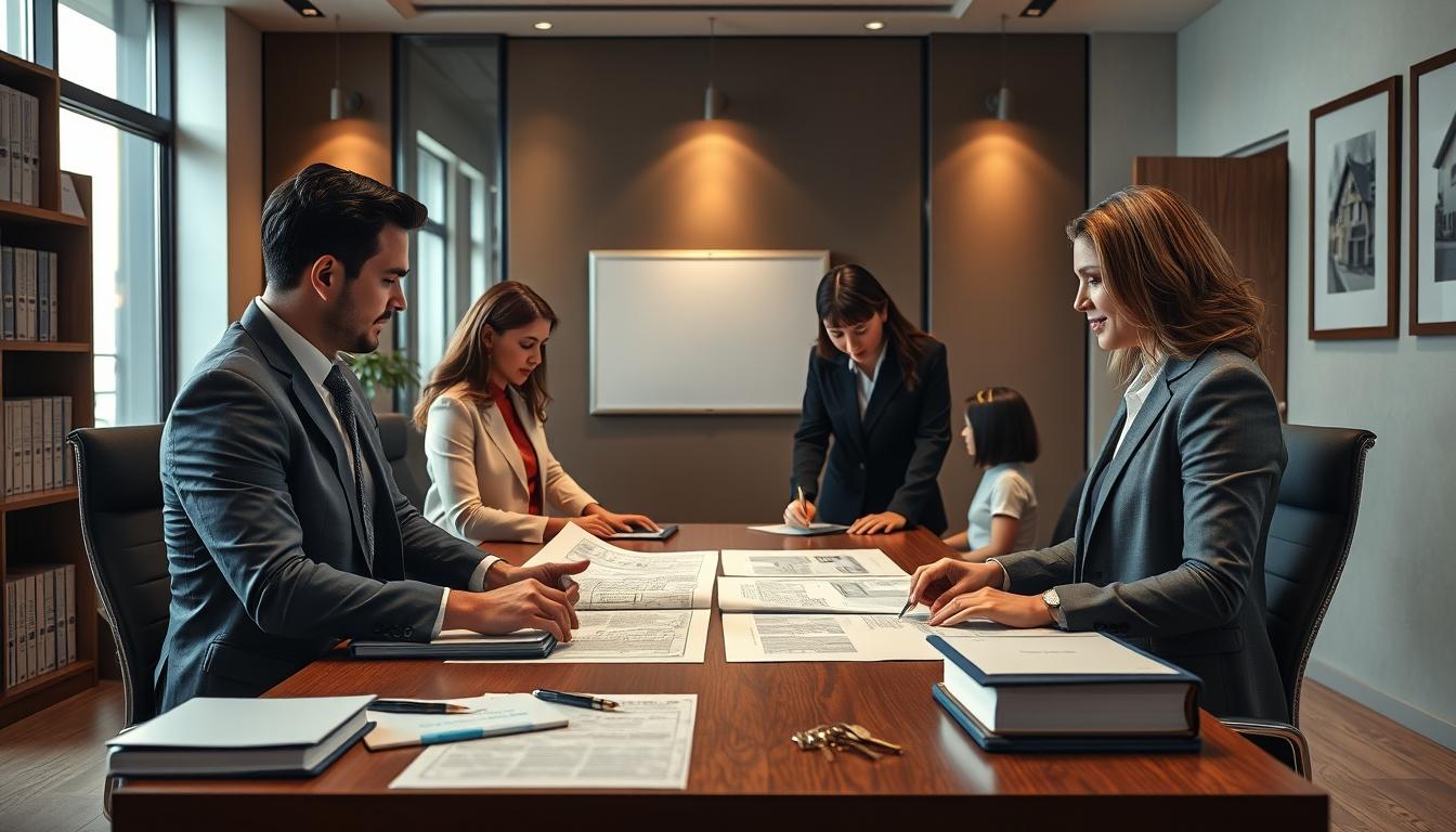 Property settlement documents and transfer review